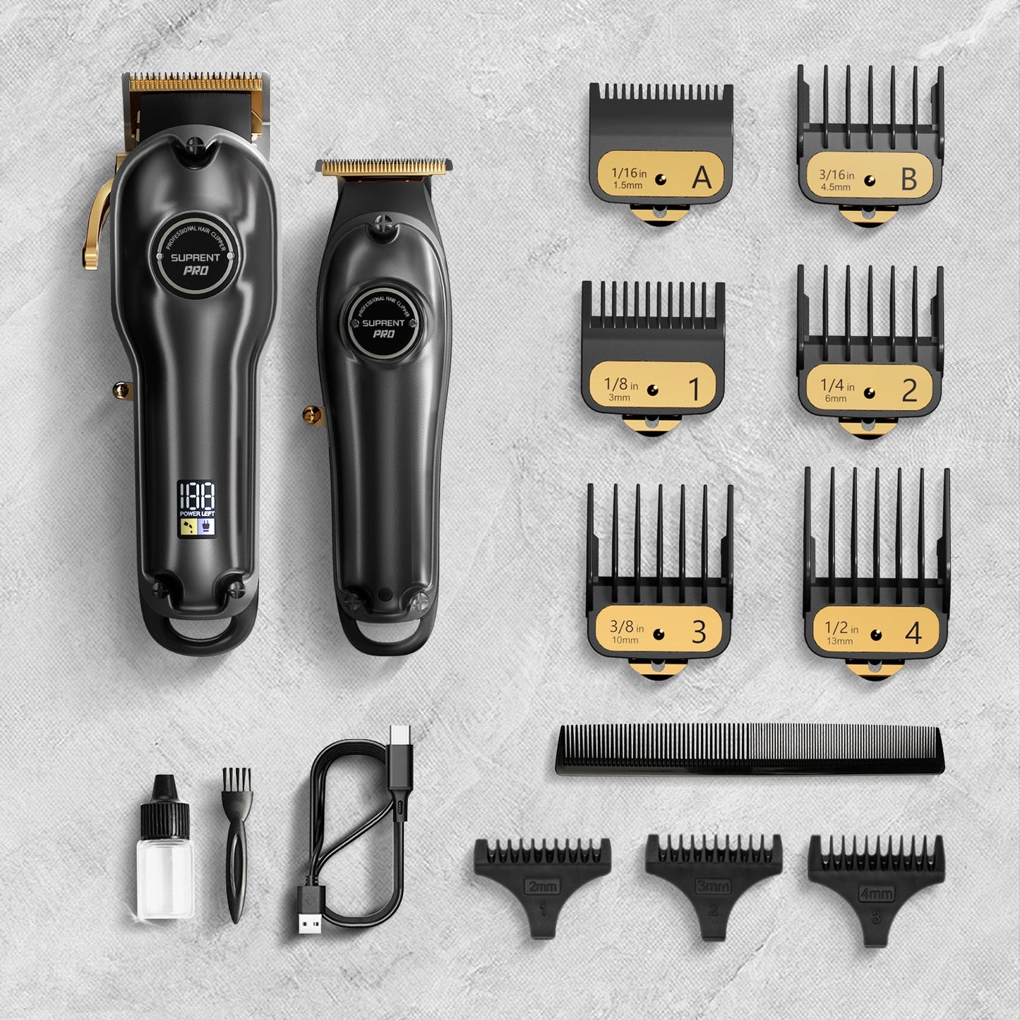 The Black Devil Clipper and Trimmer Set - HC596BX