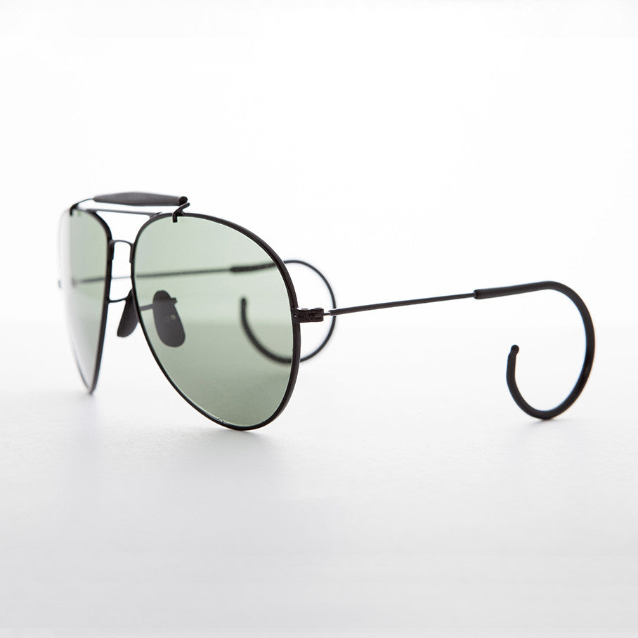 Vintage Aviator with Cable Temples - Wolfman