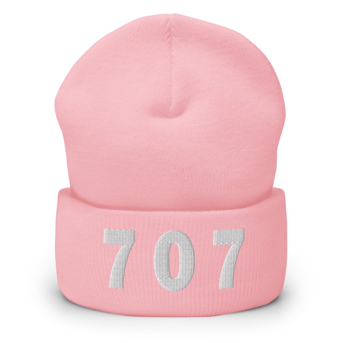 707 Area Code Cuffed Beanie