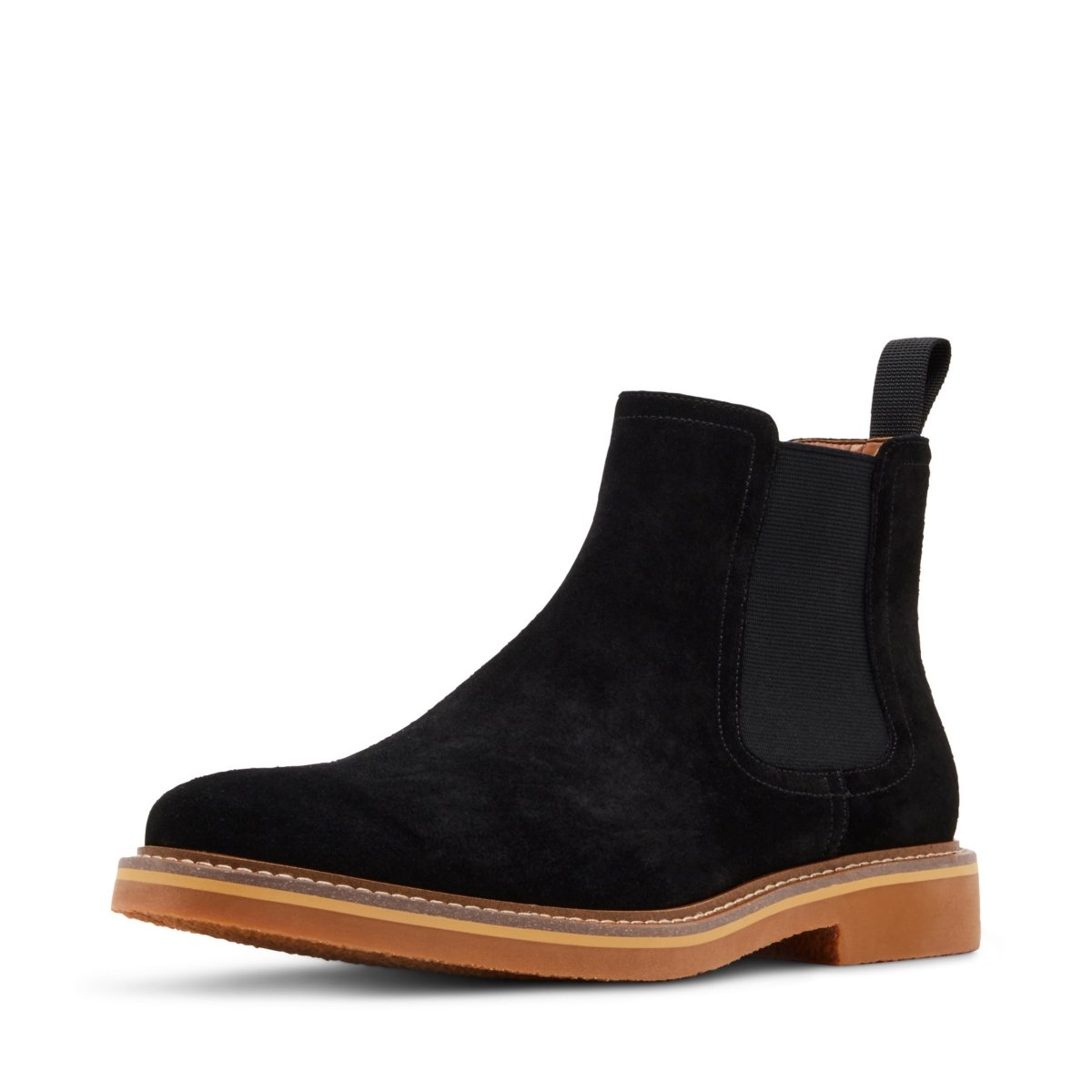 Steve Madden Men's PAULOS Suede Chelsea Boot 7