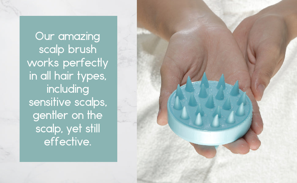 2-Pack Scalp Scrubber & Hair Growth Massager