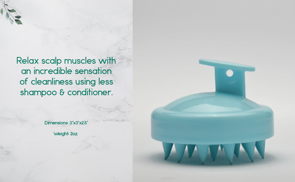 2-Pack Scalp Scrubber & Hair Growth Massager