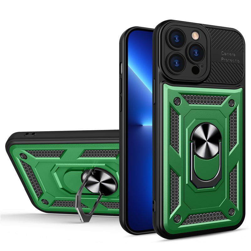 Military Shockproof Camera Lens Protection Phone Case