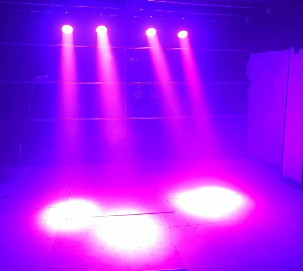 19x15W RGBW 4in1 Beam Wash Zoom Circle Control LED Moving Head Light Professional Machine DMX512 DJ Bar Stage Lights Effect