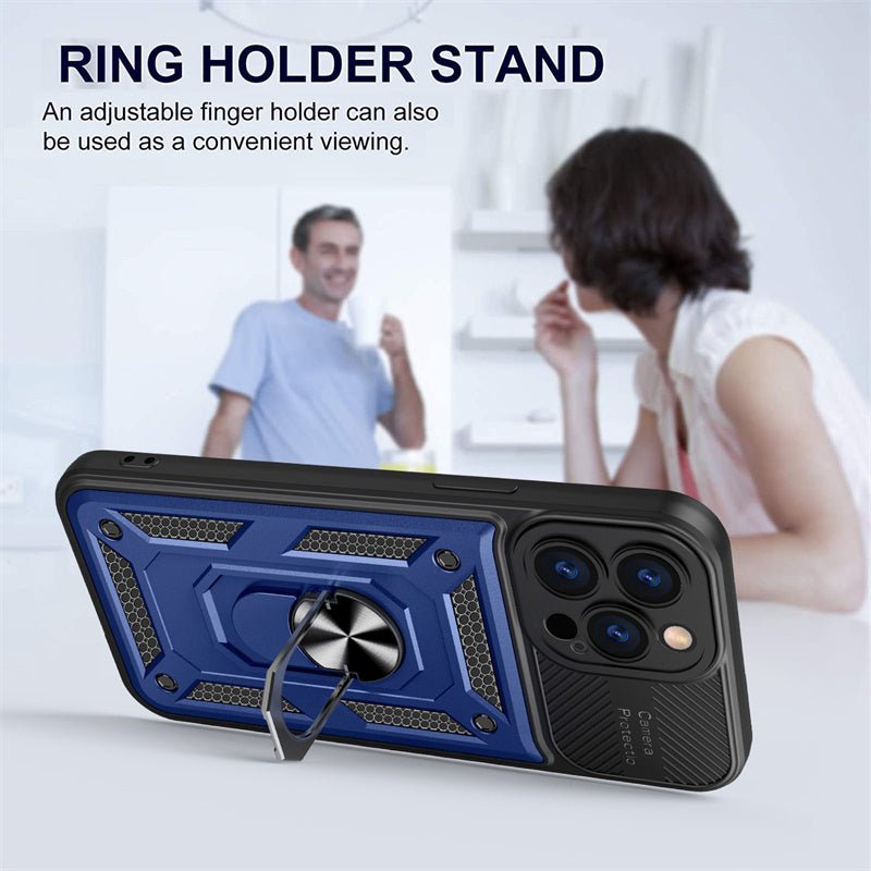 Military Shockproof Camera Lens Protection Phone Case