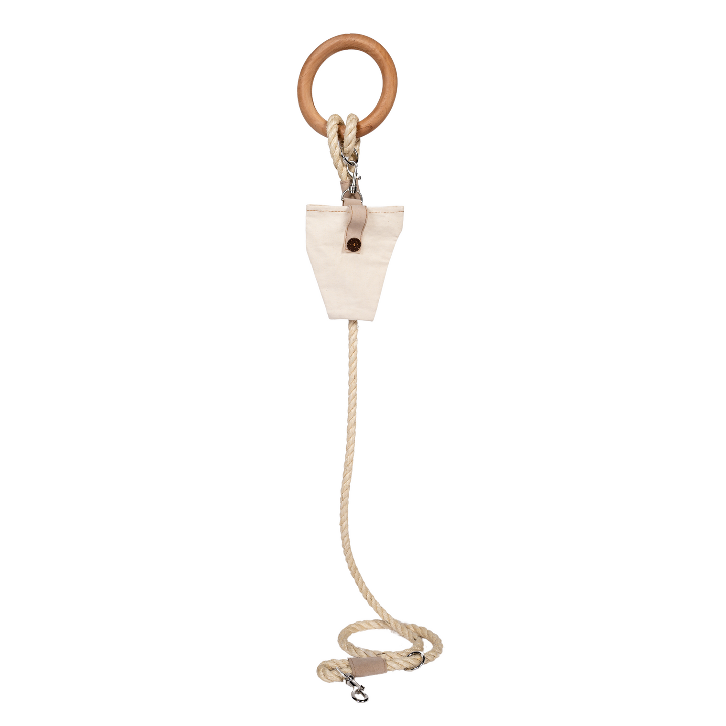 Country Living Carbon Neutral Dog Leash with Small Storage Bag