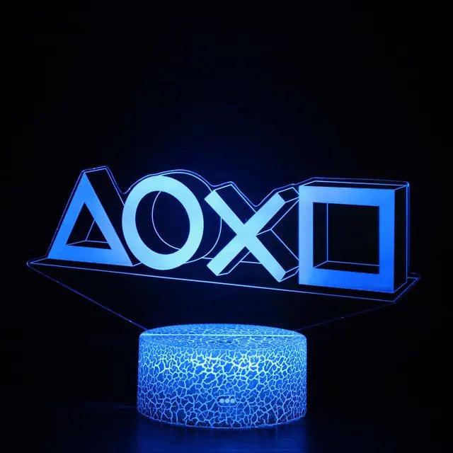 3D LED RGB Gamer Light