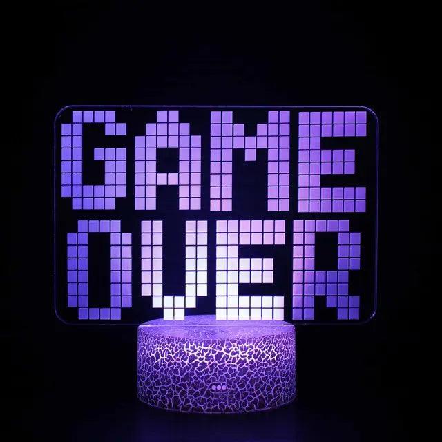 3D LED RGB Gamer Light