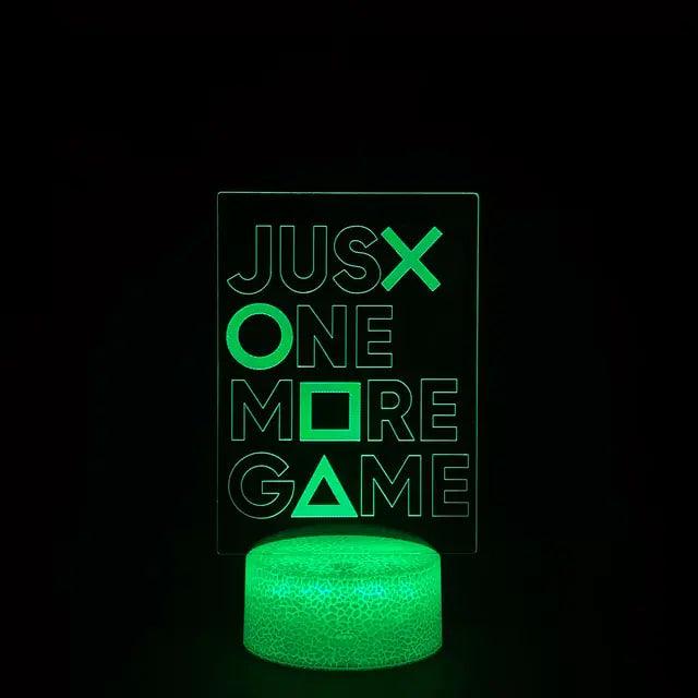 3D LED RGB Gamer Light