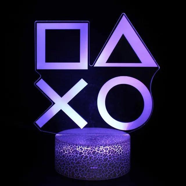 3D LED RGB Gamer Light