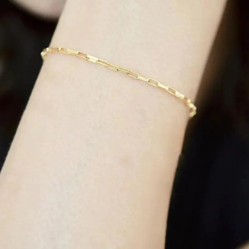 Luxury Gold Chain Bracelet Handcrafted