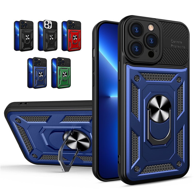 Military Shockproof Camera Lens Protection Phone Case