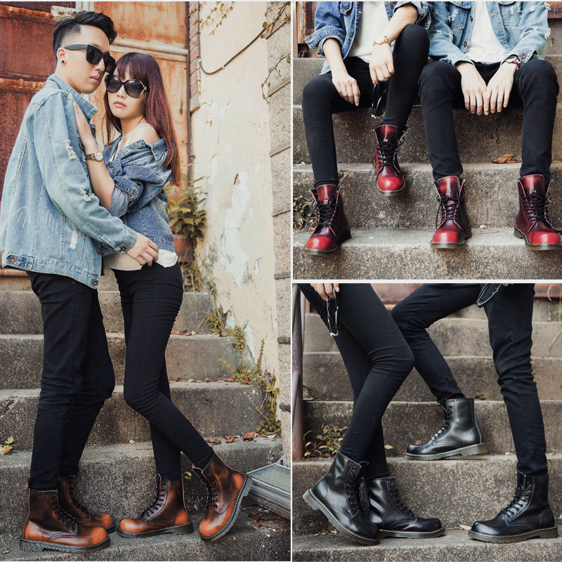 Warm Winter Men's And Women's High-top Martin Boots