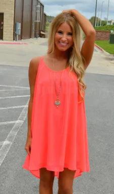 Seaside Dream Chiffon Sundress - Effortless Elegance for Sunny Days