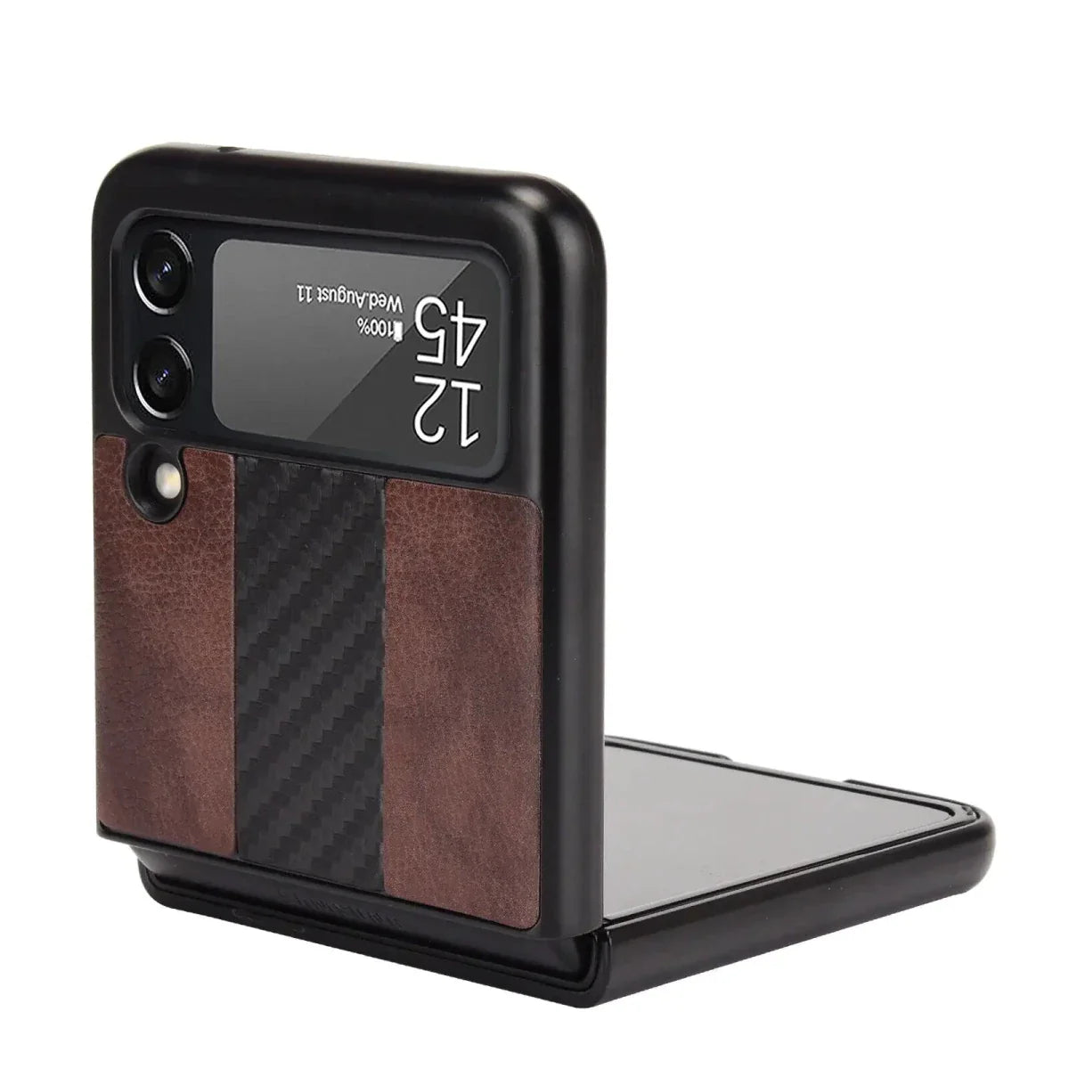 Samsung Z Flip 3 5G Leather Folding Case