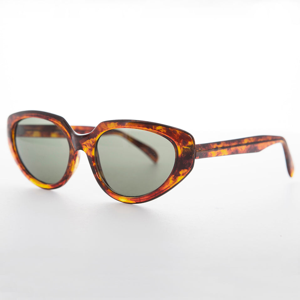 Women's Oversized Cat Eye Vintage Sunglasses - Ava
