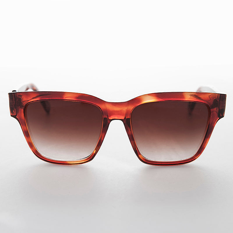 Oversized Women's Classic Square Vintage Sunglass - Brooklyn