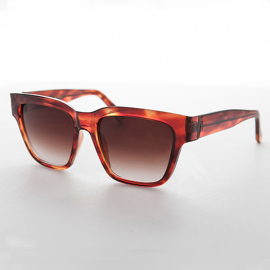 Oversized Women's Classic Square Vintage Sunglass - Brooklyn