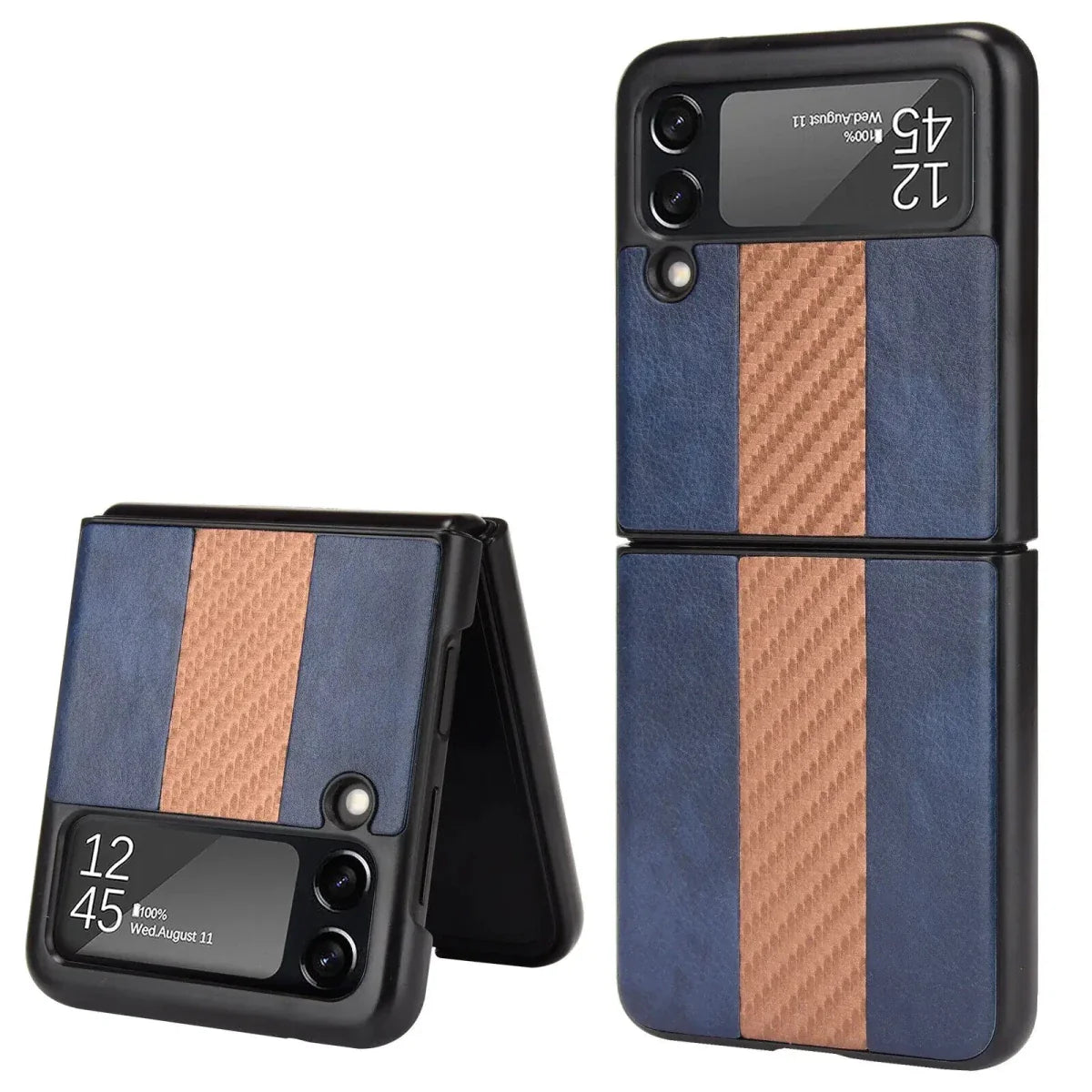 Samsung Z Flip 3 5G Leather Folding Case