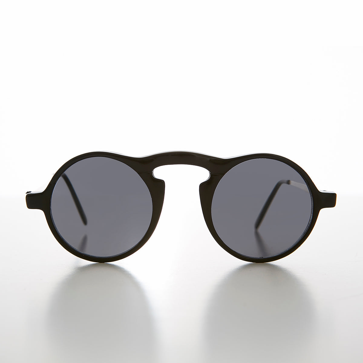Round Old Fashioned Aviator Sunglasses - Dane