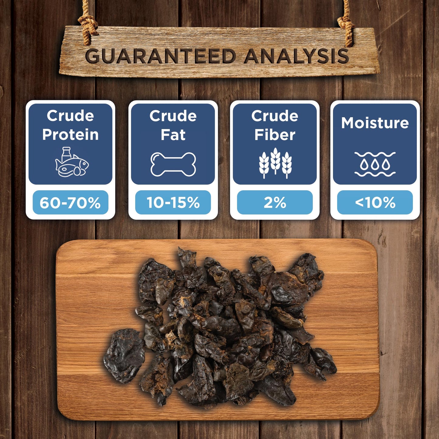 Country Living Dehydrated Chicken Hearts & Livers Dog Treats – 9oz Bag – 100% Natural, High-Protein, Single-Ingredient – Grain-Free, Healthy Training & Reward Treats – No Preservatives or Additives