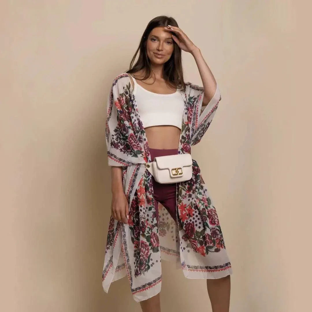 Urban Blossom Kimono