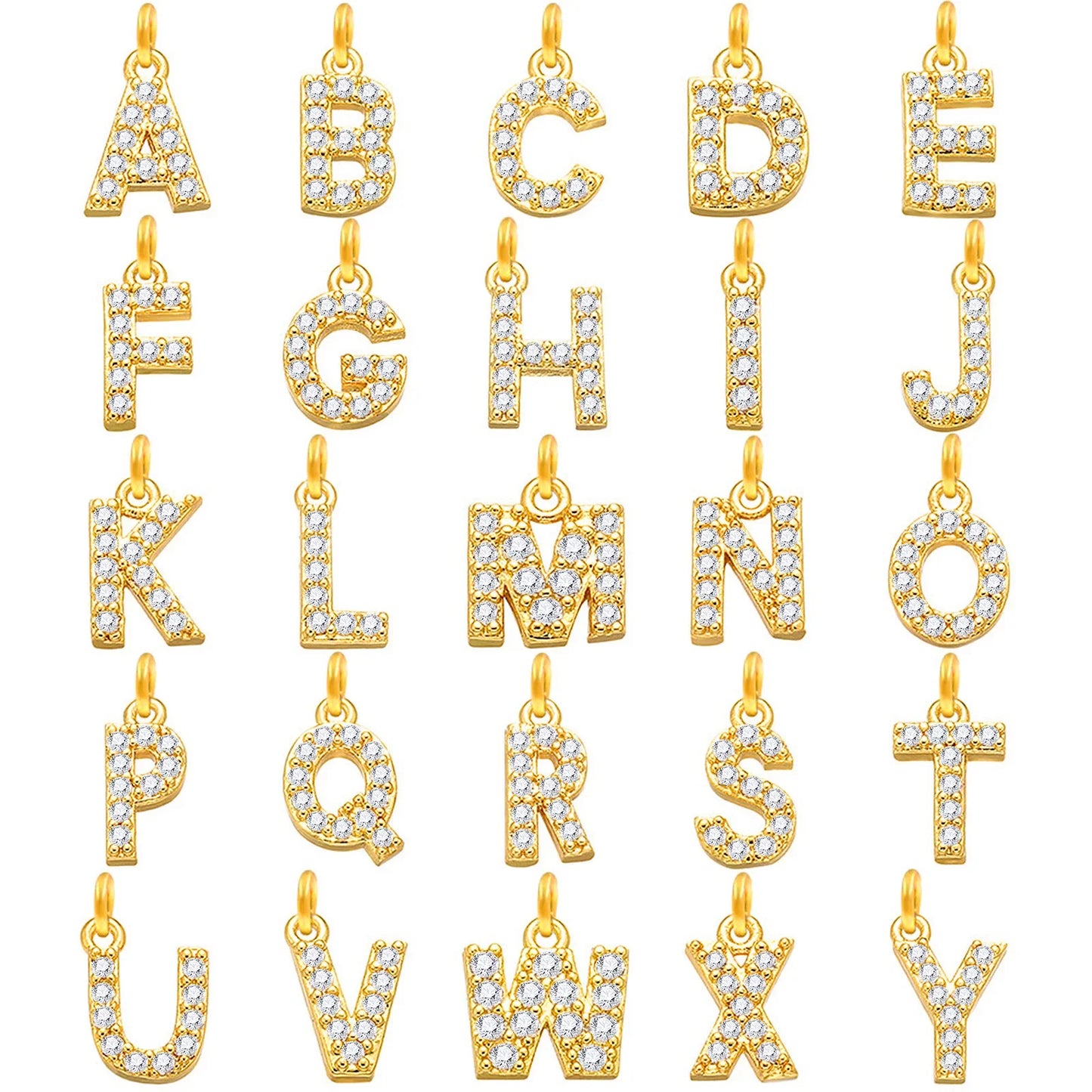 Crystal A-Z Letter Initial  Anklets Bracelet for Women ,Cuban Link Anklet Stainless Steel Beach Leg Foot Chains Wholesale