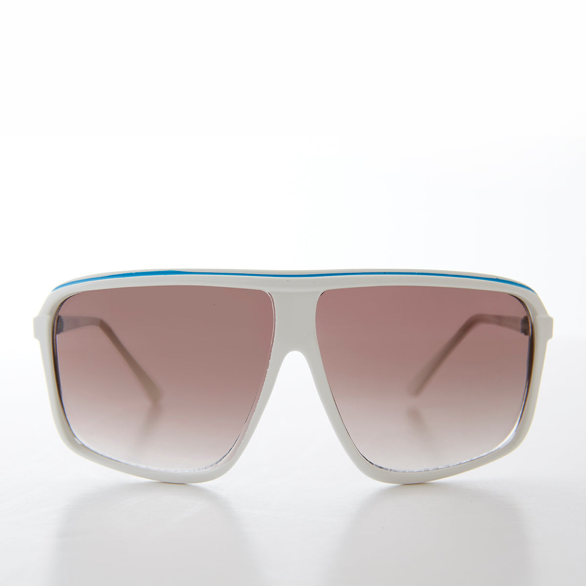 Large Square Aviator Vintage Sunglasses - Kreski