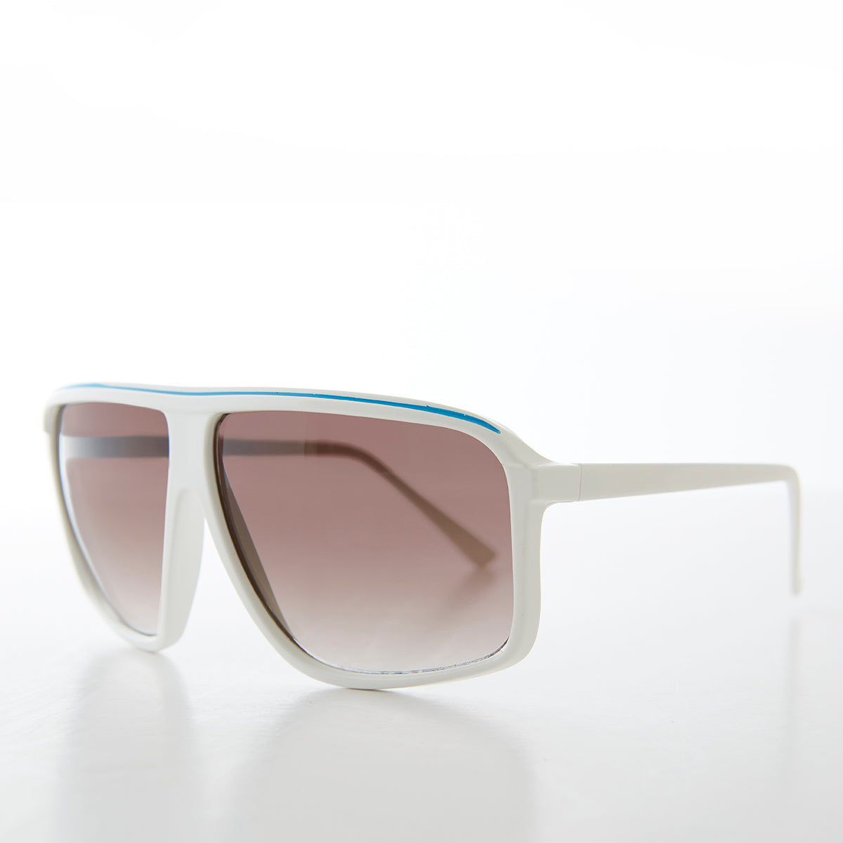Large Square Aviator Vintage Sunglasses - Kreski