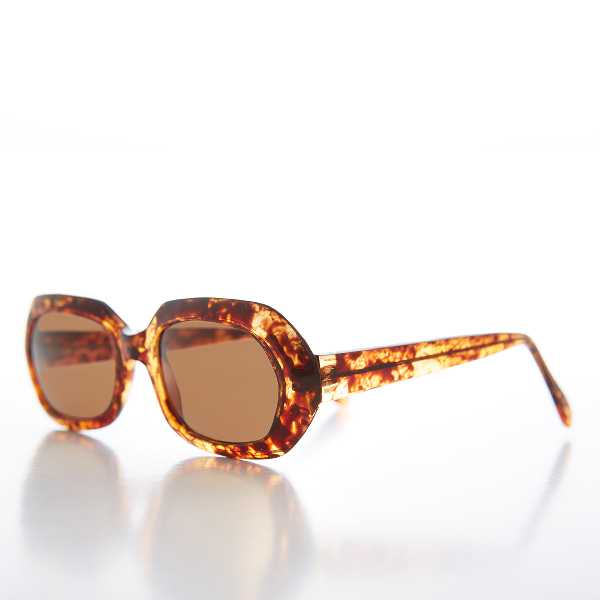 Hexagon Mod Vintage Sunglass - Nadine
