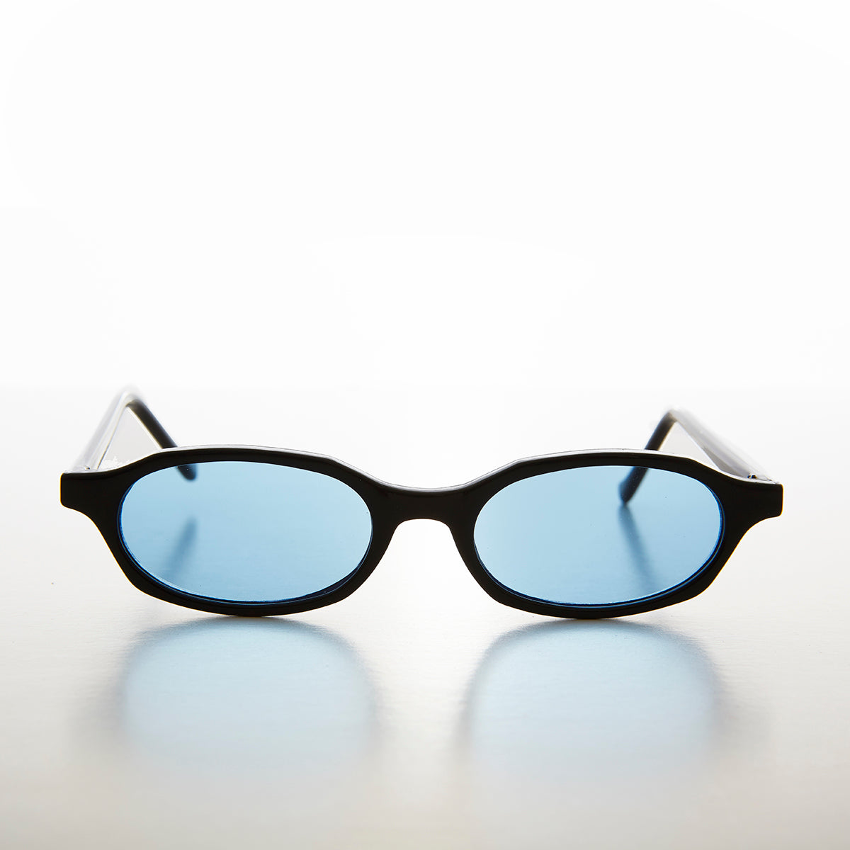 Slim Tinted Lens 90s Vintage Sunglasses - Rio