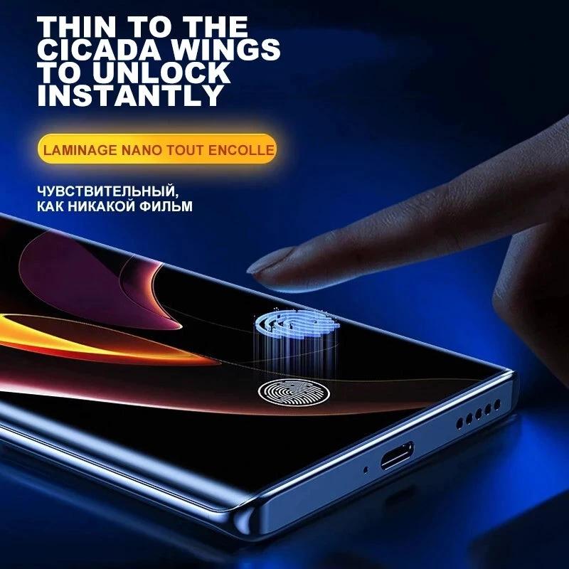 Arvin Matte Ceramic Privacy Screen Protector For Samsung Galaxy Series 3 Pack Anti Spy