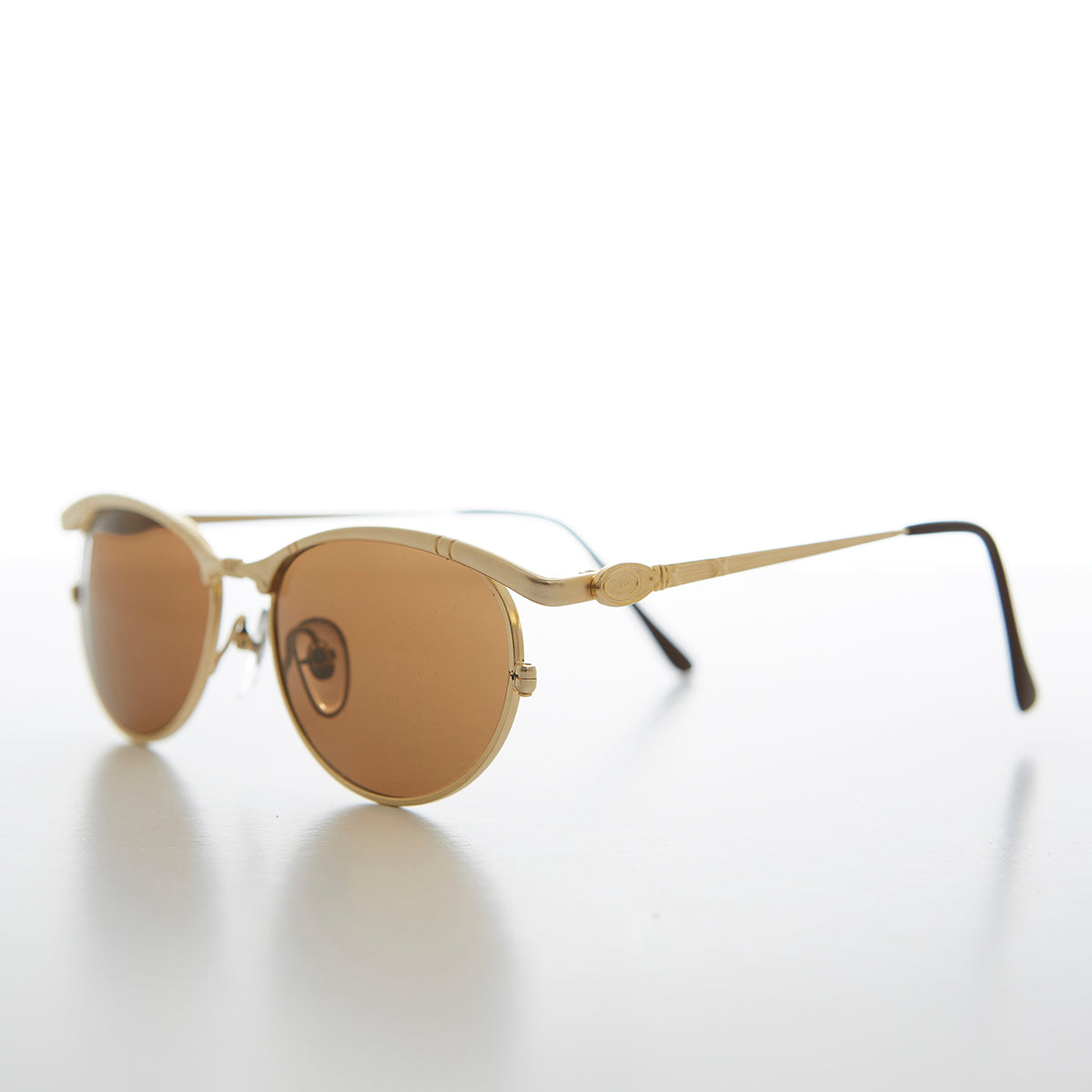 Delicate Metal Frame Vintage Sunglasses - Samson