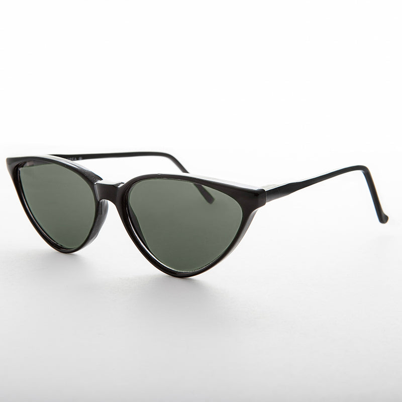 Thin Pointy Hip Cat Eye Vintage Women's Sunglass - Sandy