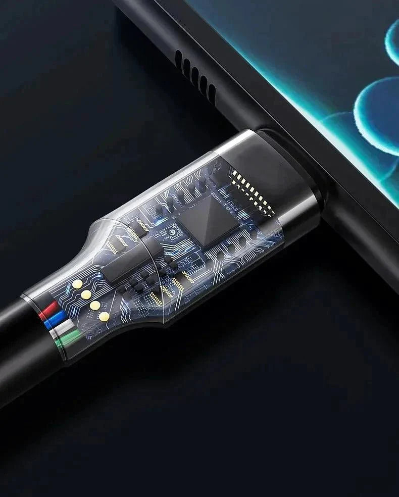 PD 120W Super Charging For Samsung S24 S23 USB C TO USB Type C Cable For iPhone 15 Plus Pro Max Xiaomi 11 4.0 Quick Fast Charger