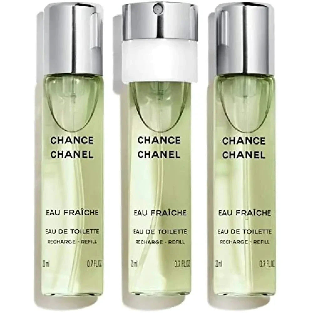 Chanel Chance Fresh Twist Spray EDT Refills 3x20ml