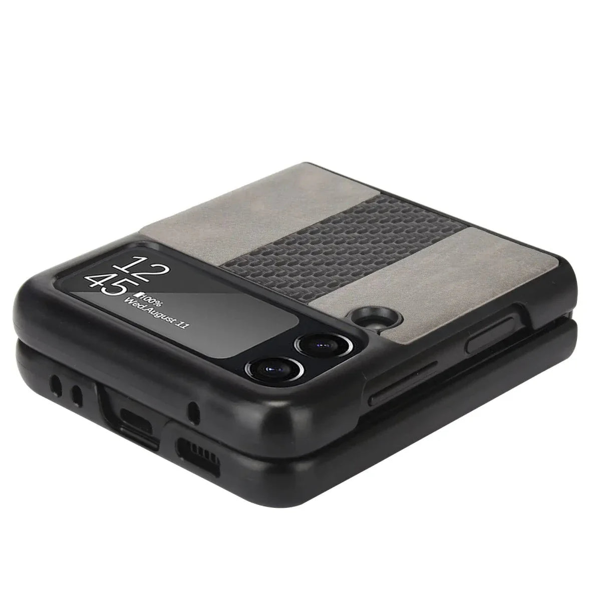 Samsung Z Flip 3 5G Leather Folding Case
