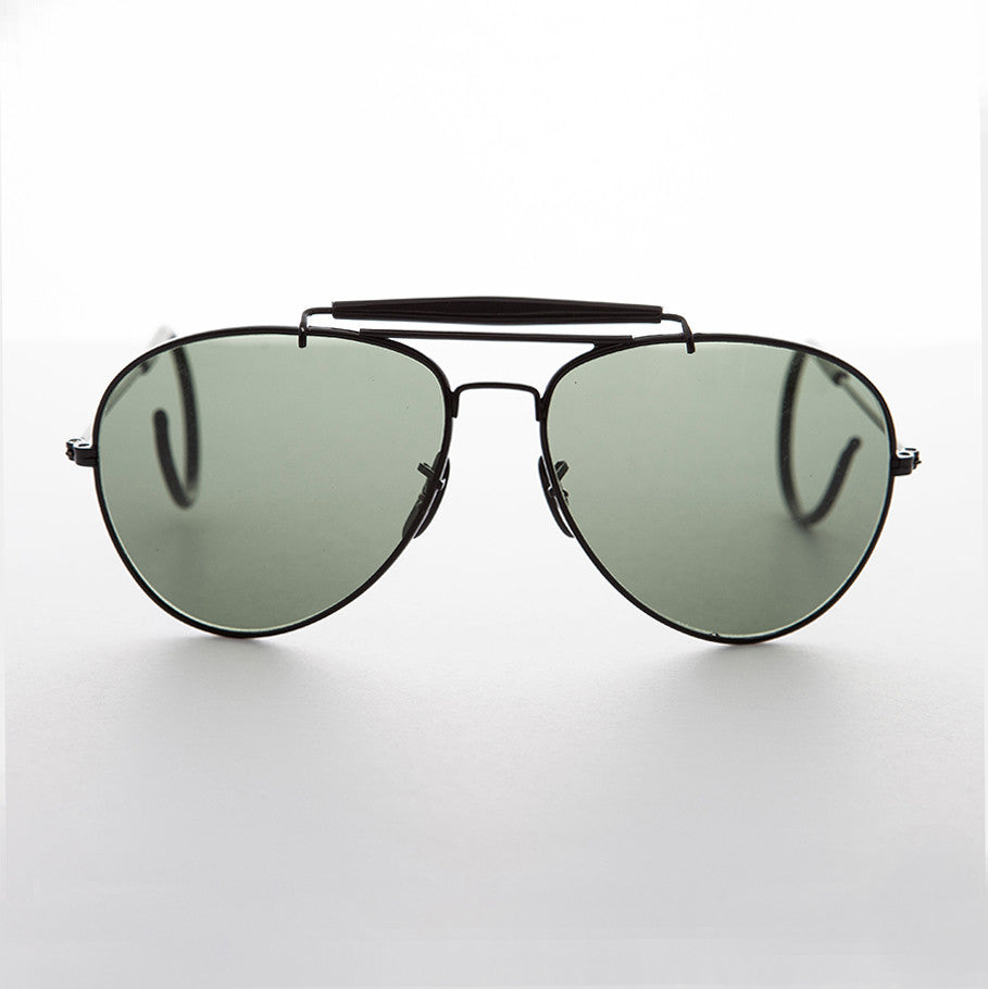 Vintage Aviator with Cable Temples  - Wolfman