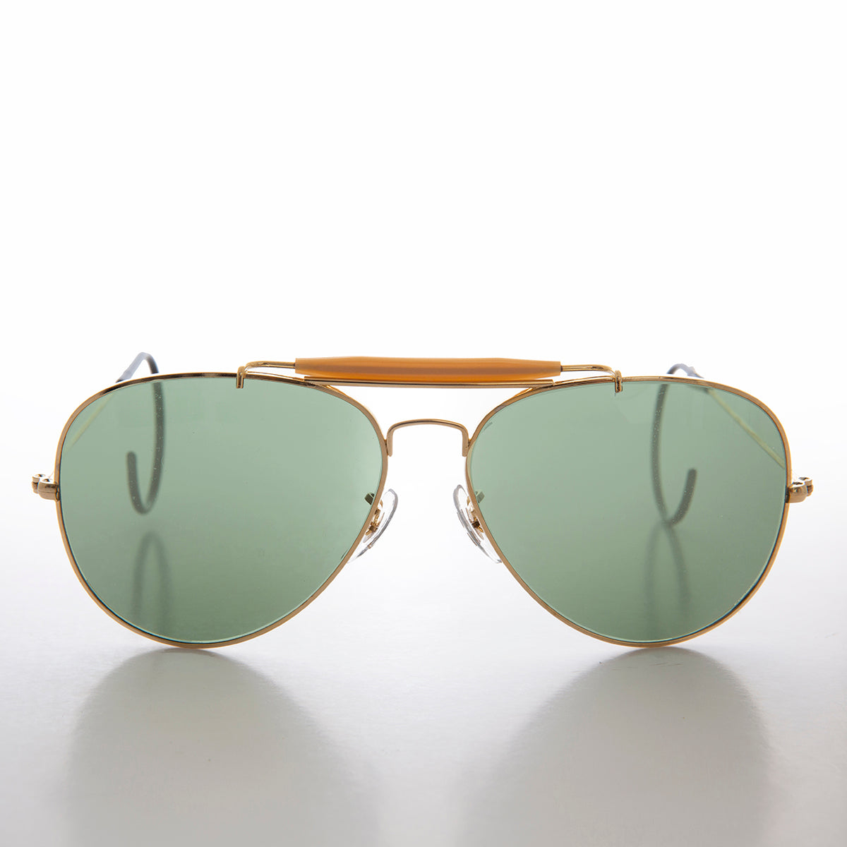 Vintage Aviator with Cable Temples  - Wolfman
