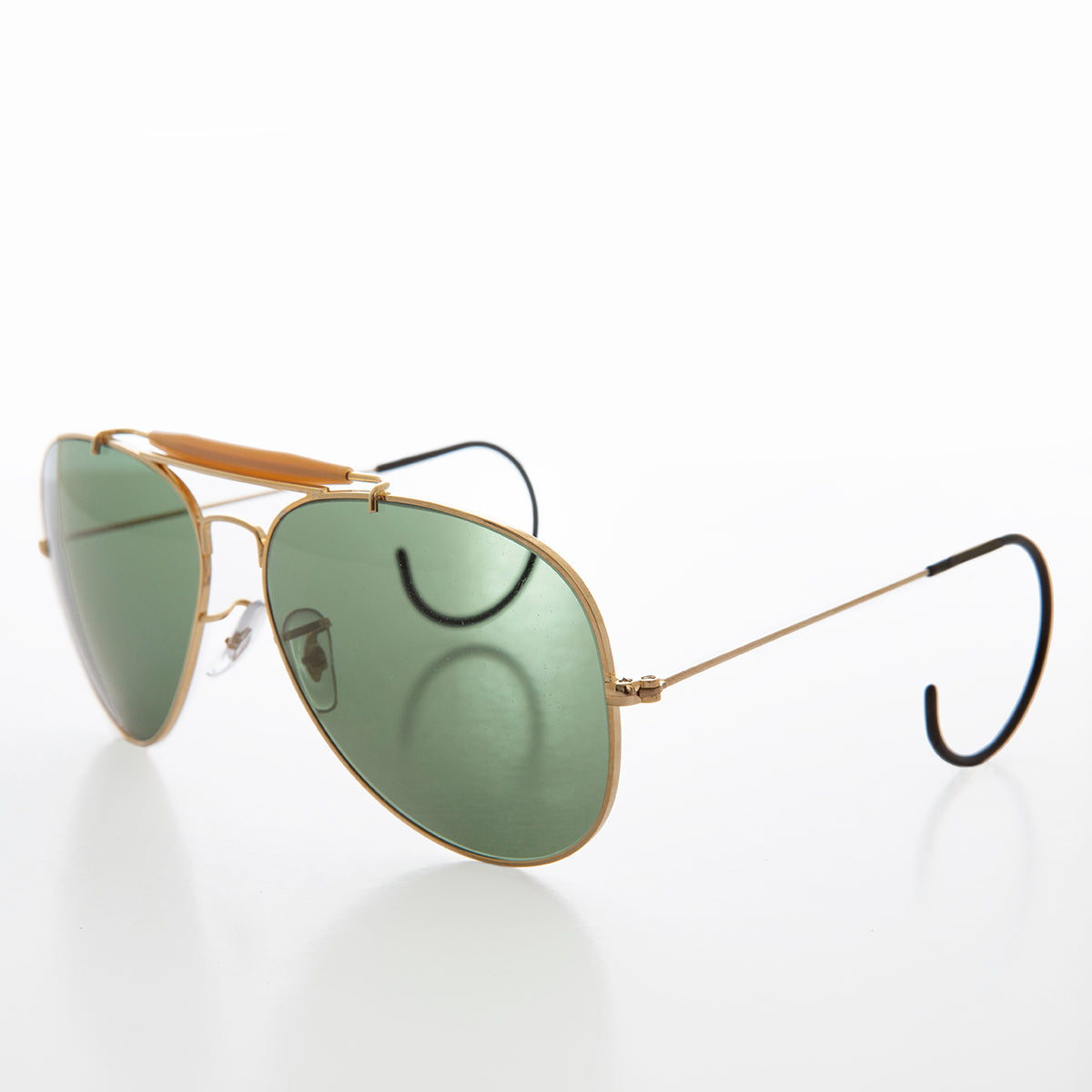 Vintage Aviator with Cable Temples  - Wolfman