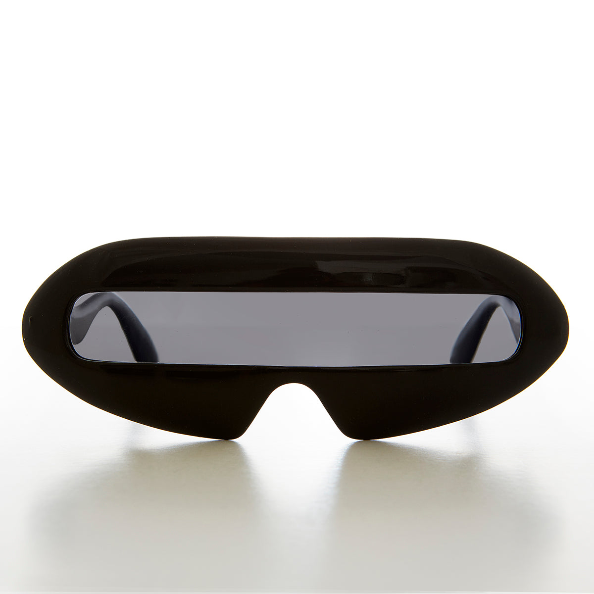 Futuristic Cyclops Robot Single Lens Vintage Sunglass  - Zepter