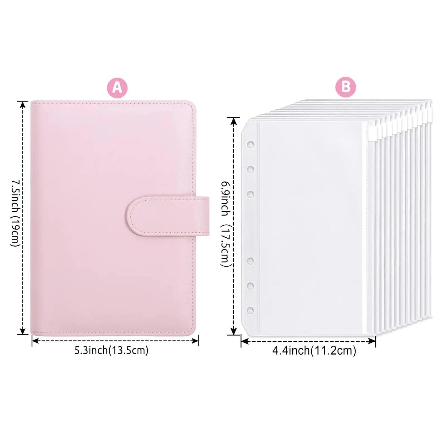 A6 Deluxe Leather Finance Organizer