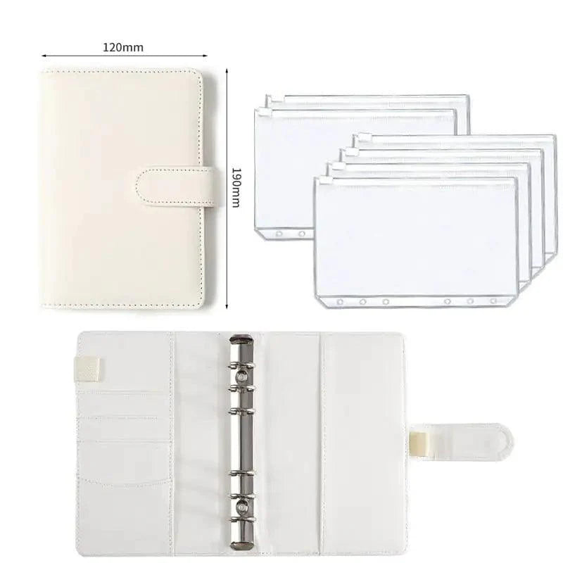 A6 Deluxe Leather Finance Organizer
