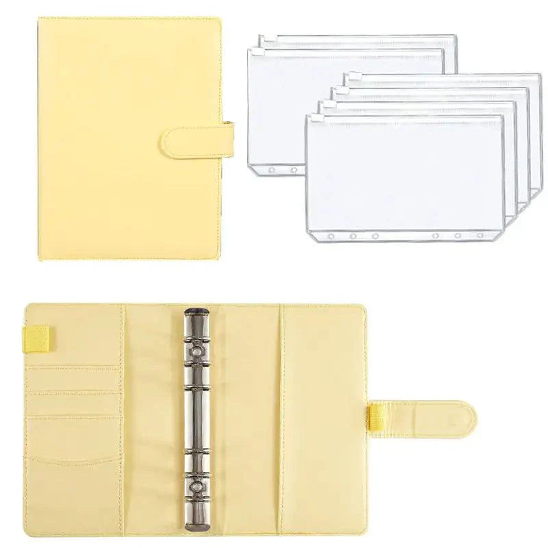 A6 Deluxe Leather Finance Organizer
