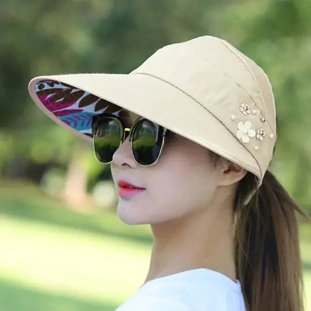 Breezy Pearl Visor Hat