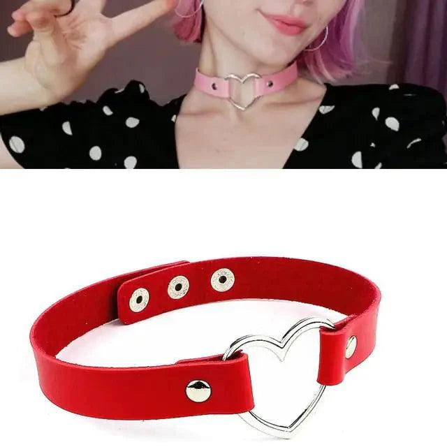 Chic Leather Collar