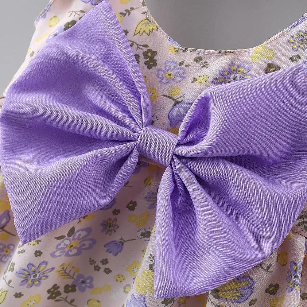 Chic Toddler Girl Summer Duo Dresses