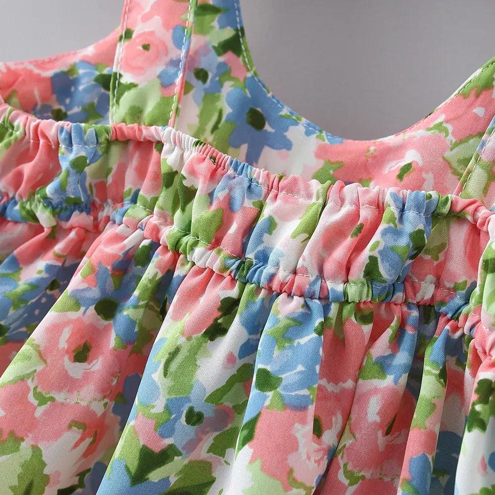 Chic Toddler Girl Summer Duo Dresses