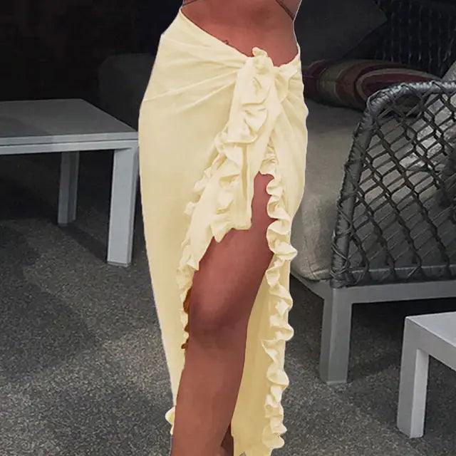 Chiffon Beach Wrap Ensemble