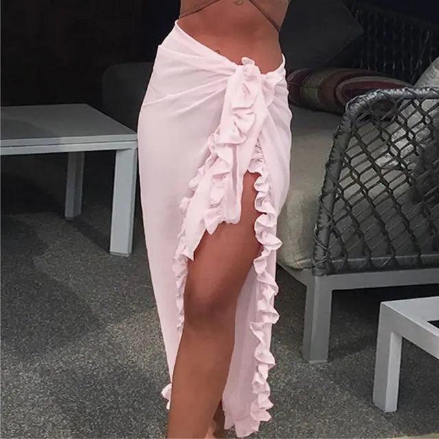 Chiffon Beach Wrap Ensemble